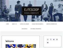 Tablet Screenshot of elitescoop.com